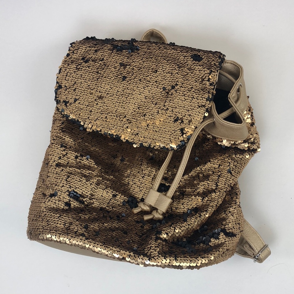 Glamorous Sequin Mini Backpack - image 1